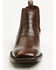 Image #4 - Ariat Men's Booker Crocodile Print Chelsea Boots - Broad Square Toe, Chocolate, hi-res