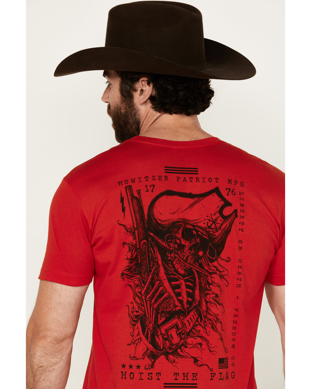 Image #4 - Howizter Men's Hoist The Flag Short Sleeve Graphic T-Shirt, , hi-res