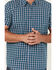 Image #3 - Brothers and Sons Men's Rockport Plaid Short Sleeve Button Down Western Shirt, Dark Blue, hi-res