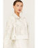 Image #2 - Wonderwest Women's Soutache Moto Jacket , White, hi-res