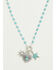 Image #1 - Lainey Wilson Women's Country Girl Pendant Necklace, Turquoise, hi-res