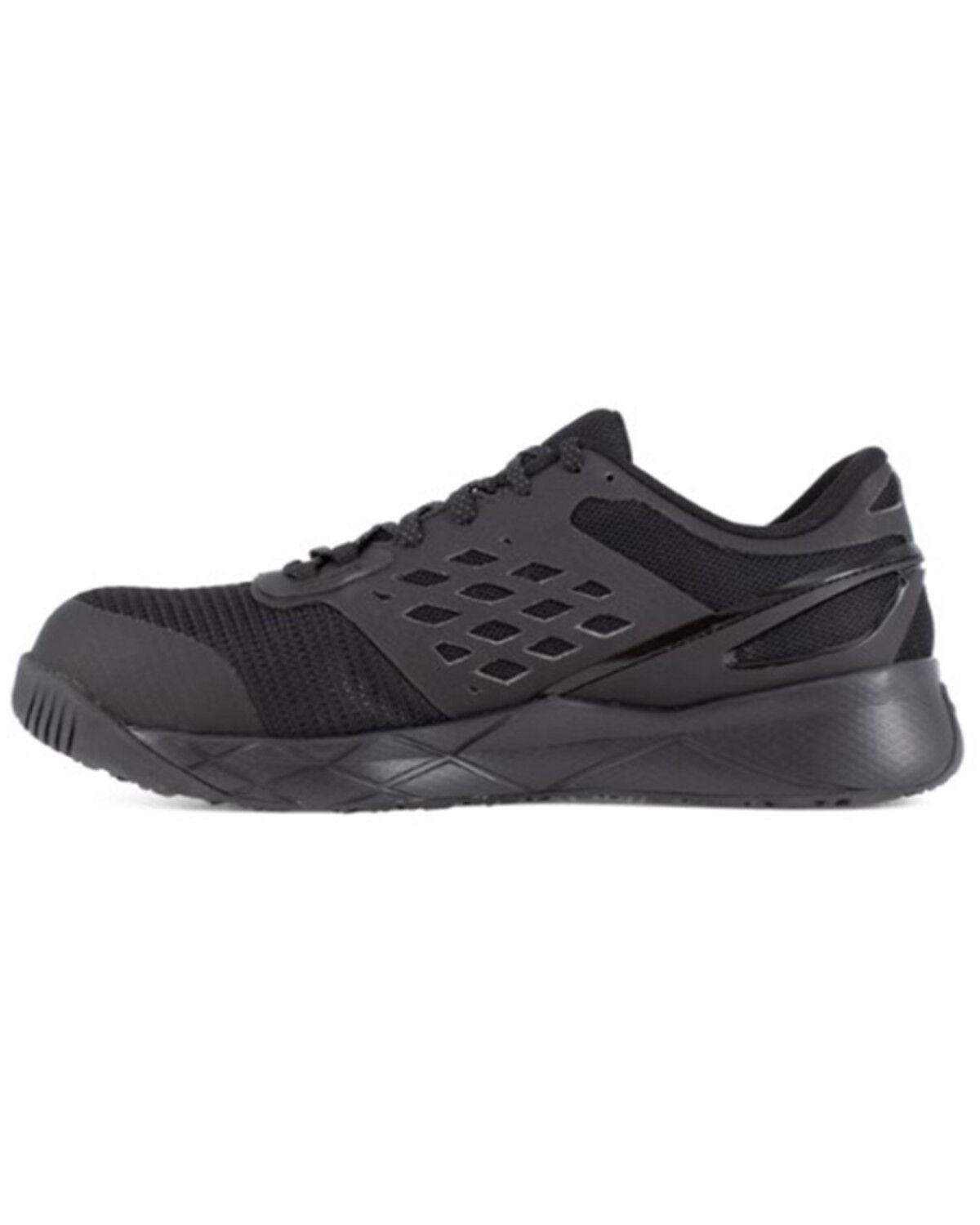 Image #3 - Reebok Women's Nanoflex TR Athletic Work Shoes - Composite Toe, Black, hi-res