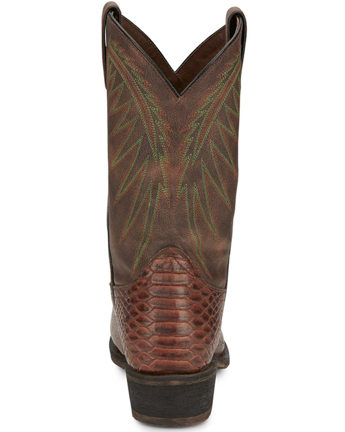 Image #5 - Nocona Women's Carlita Snake Print Western Boots - Snip Toe, , hi-res