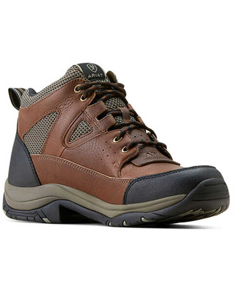 Ariat Men's Terrain VentTek 360 Hiking Boots - Soft Toe , Brown, hi-res