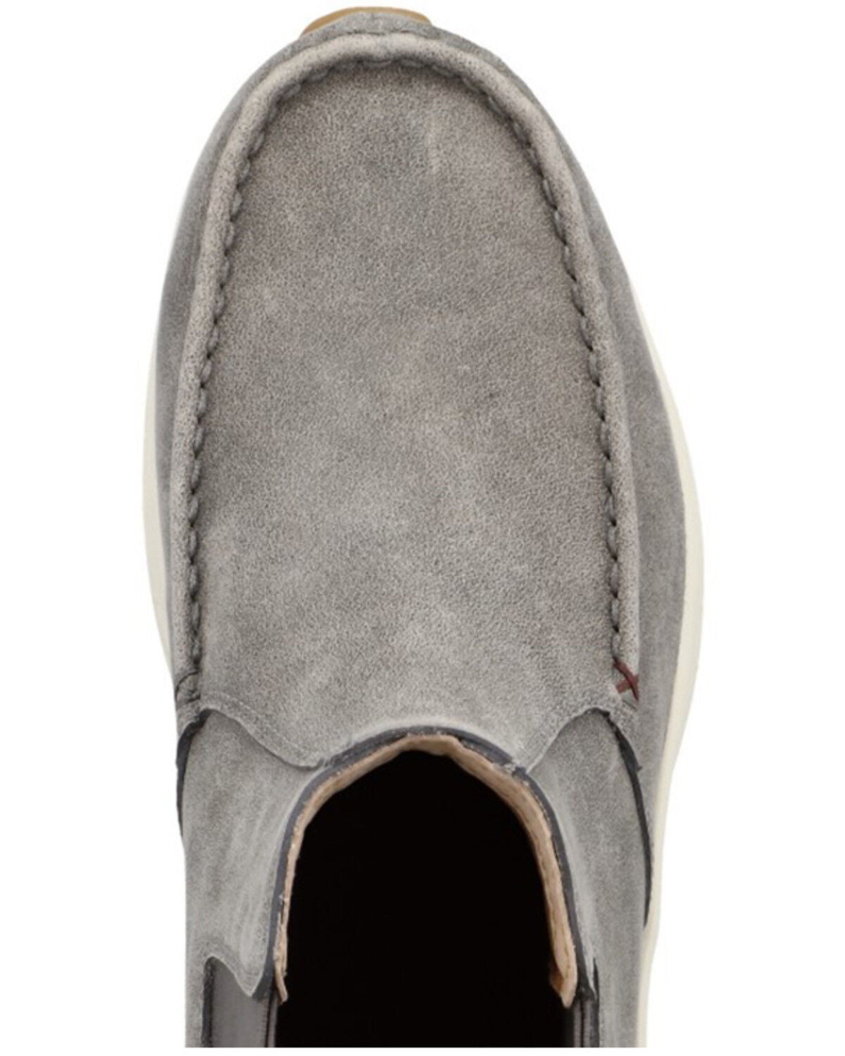 Image #6 - Twisted X Men's Feather X&trade; Casual Ankle Boots - Moc Toe, Grey, hi-res