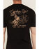 Image #4 - Cowboy Up Men's Sundown Logo Short Sleeve Graphic T-Shirt, Black, hi-res