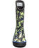 Image #4 - Bogs Boys' Camo Texture Rainboots, Multi, hi-res