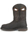 Image #3 - Double H Men's Bruner Waterproof Met Guard Work Boots - Composite Toe, Dark Brown, hi-res