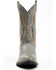 Image #4 - Laredo Men's Fancy Stitch Western Boots - Round Toe, Grey, hi-res