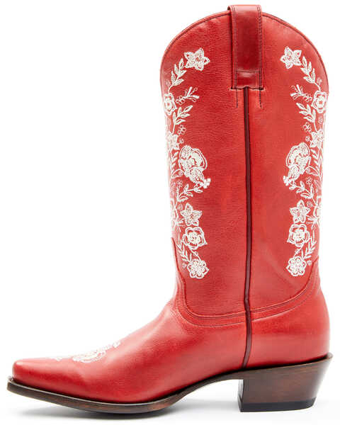 Image #3 - Shyanne Women's Willa Western Boots - Snip Toe, Red, hi-res