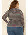Image #5 - White Label by Panhandle Women's Southwestern Stripe Hoodie Tee - Plus, Multi, hi-res