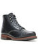 Image #1 - Wolverine Men's 1000 Mile Cap-Toe Work Boots - Soft Toe, Black, hi-res