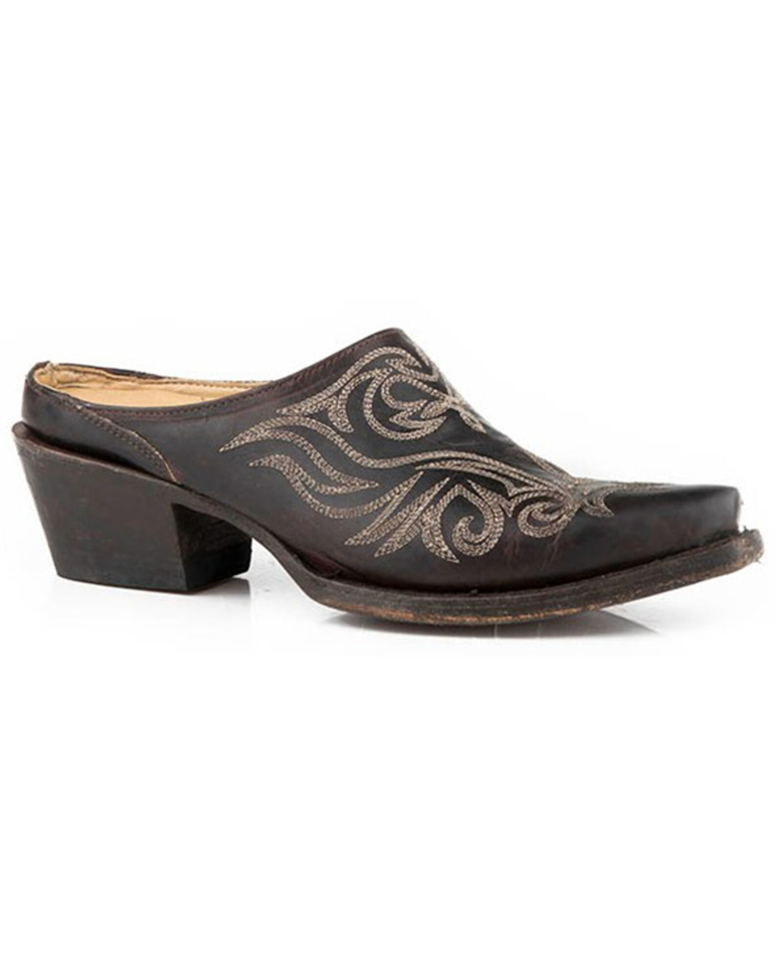 Womens western mules cheap