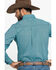 Wrangler 20X Men's Competition Blue Geo Print Long Sleeve Western Shirt , Blue, hi-res