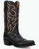 Image #1 - Dan Post Men's Exotic Alligator Western Boots - Square Toe, Black, hi-res