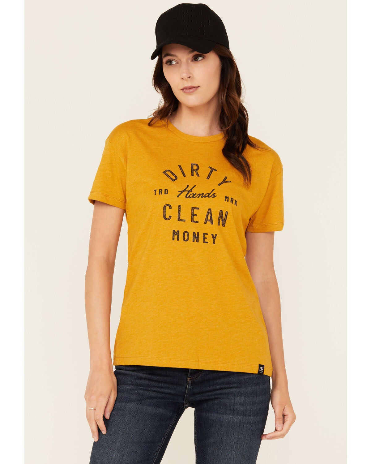 Troll Co Women's Juno Short Sleeve Graphic Tee, Gold, hi-res