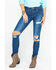Levi’s Women's 721 High-Waisted Skinny Jeans, Blue, hi-res