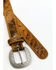 Image #2 - Red Dirt Hat Co. Men's Natural Brindle Cowhide Leather Belt, Brown, hi-res