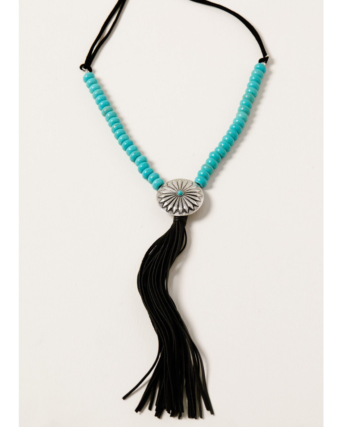 Image #3 - Shyanne Women's Midnight Sky Layered Y Tassel Necklace, Silver, hi-res