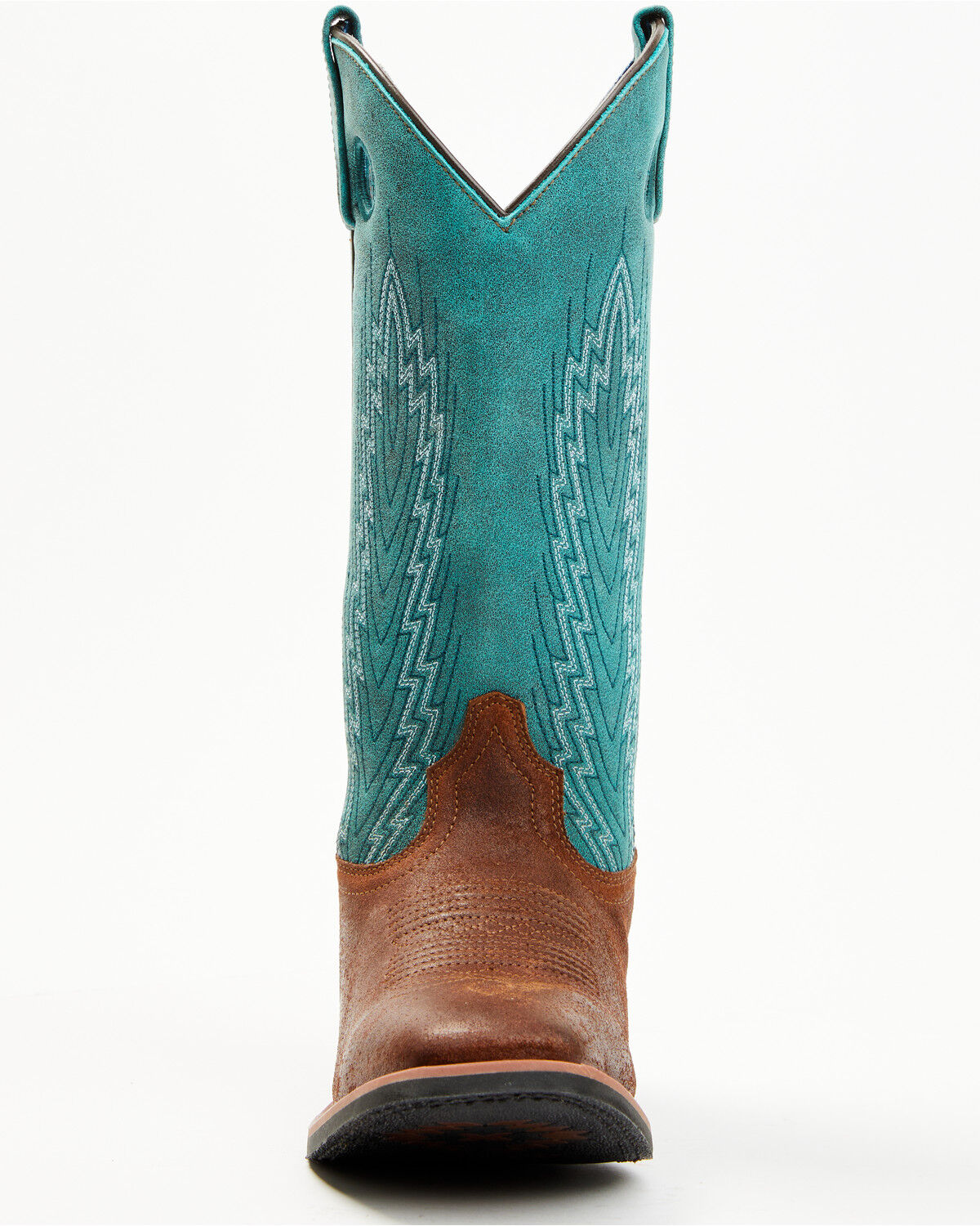 Image #4 - Laredo Women's Sable Western Boots - Broad Square Toe, Brown, hi-res