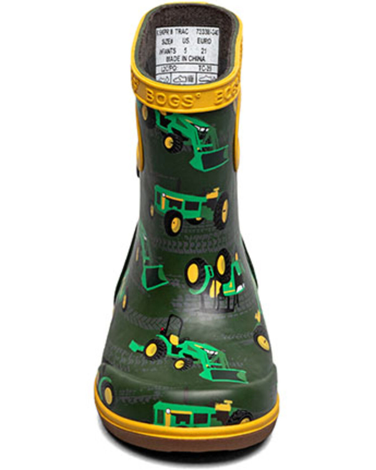 Image #4 - Bogs Toddler Boys' Skipper II Tractor Rainboots, Multi, hi-res