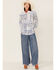 Image #2 - Johnny Was Women's Vanya Schiffu Oversized Shirt, White, hi-res