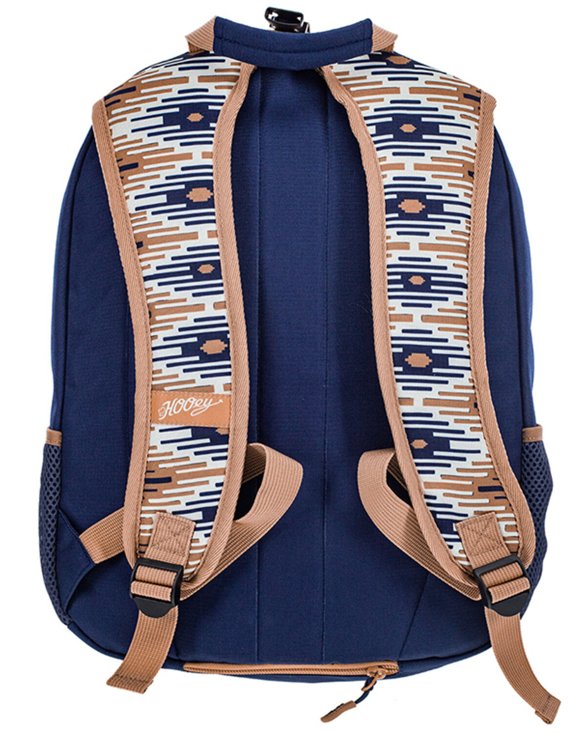 Image #2 - Hooey Rockstar Southwestern Print Logo Backpack, Navy, hi-res