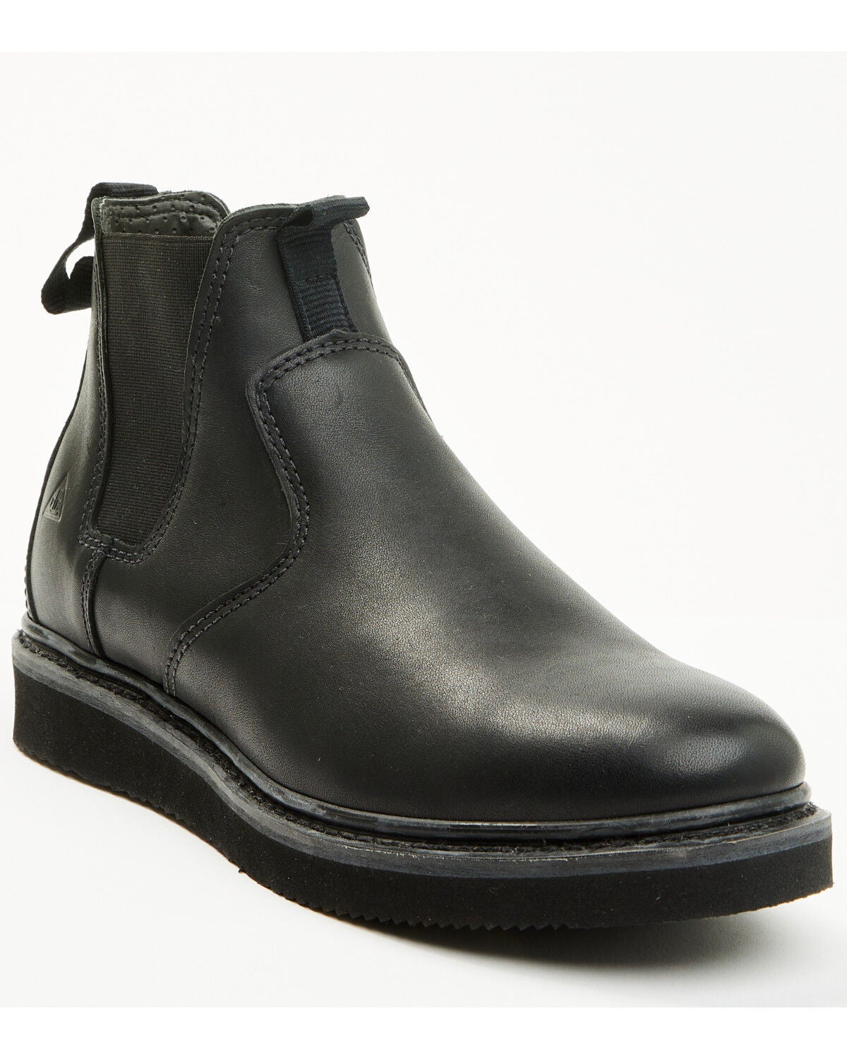 Hawx Men's 5.5" Pull-On Chelsea Work Boots - Soft Toe, Black, hi-res