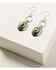 Image #3 - Broken Arrow Jewelry Women's Oval Concho Earrings , Silver, hi-res