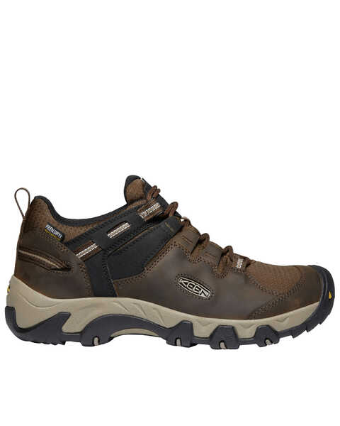 Image #2 - Keen Men's Steens Waterproof Hiking Boots - Soft Toe, Brown, hi-res