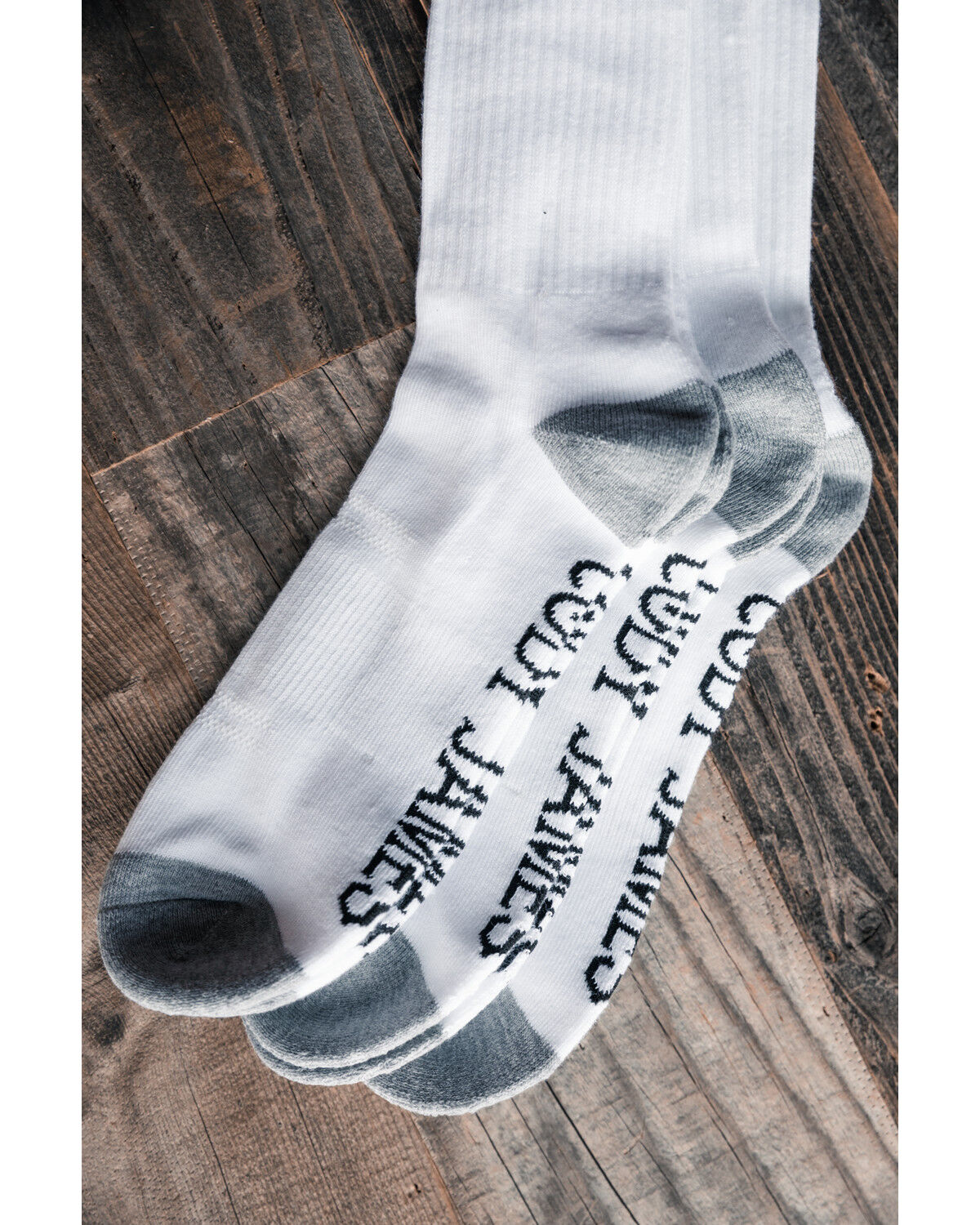 Image #2 - Cody James Men's Over The Calf Socks - 3 Pack, White, hi-res