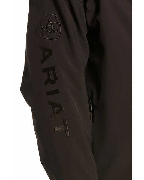Image #3 - Ariat Men's Patriot Logo 2.0 Softshell Jacket , Dark Brown, hi-res