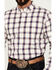 Image #3 - Cody James Men's Yeehaw Plaid Print Long Sleeve Button-Down Stretch Western Shirt, Ivory, hi-res