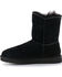 UGG Women's Meadow Short Boots - Round Toe, Black, hi-res