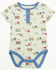Image #2 - Rugged Bear Infant Boys' Farm Print Onesies - 2 Pack, Green, hi-res