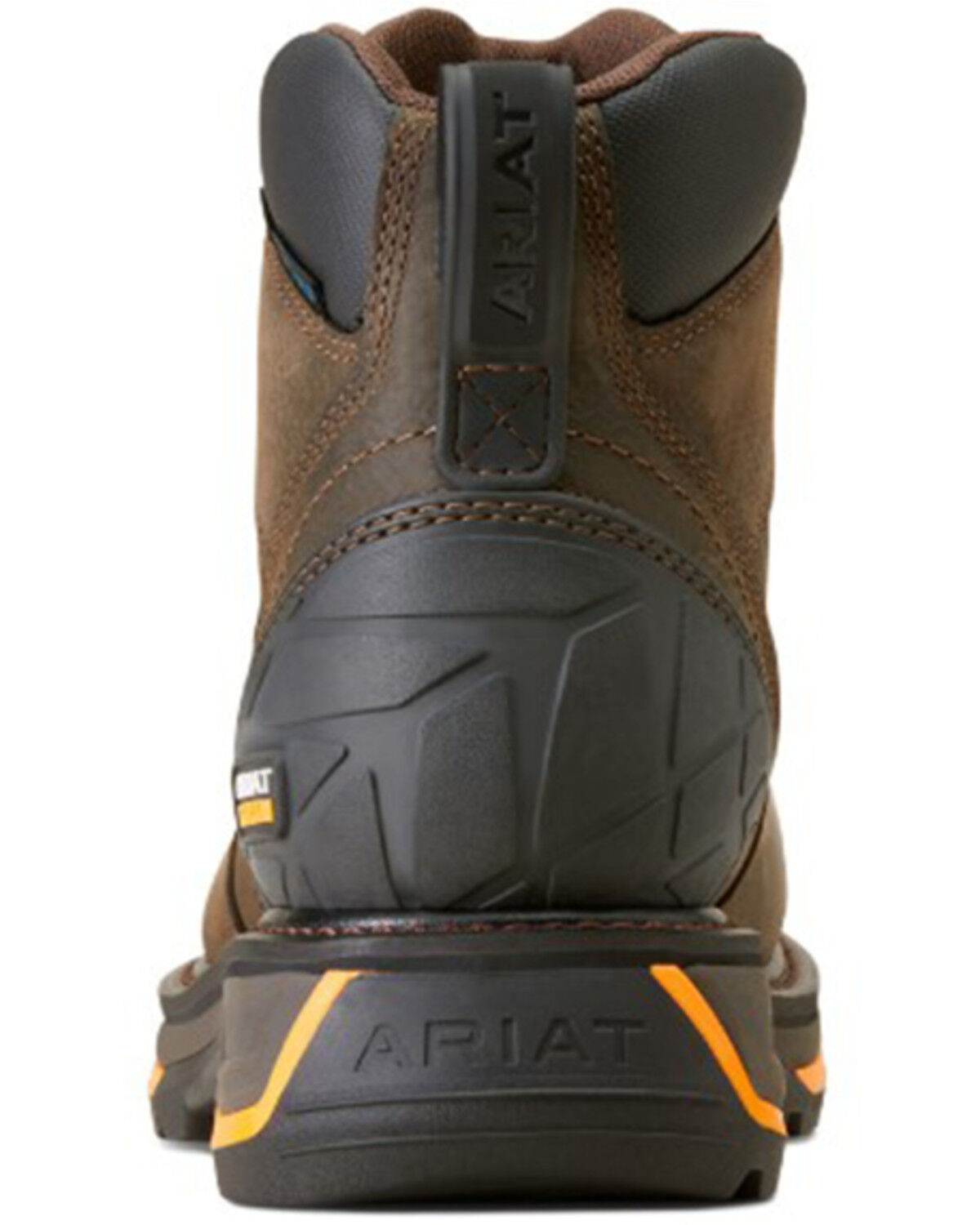 Image #3 - Ariat Men's Big Rig 6" Waterproof Work Boots - Composite Toe, Brown, hi-res