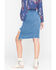 Sage the Label Women's Denim Penelope Skirt , Indigo, hi-res