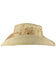 Image #4 - Shyanne Women's Floral Branded Straw Cowboy Hat, Tan, hi-res