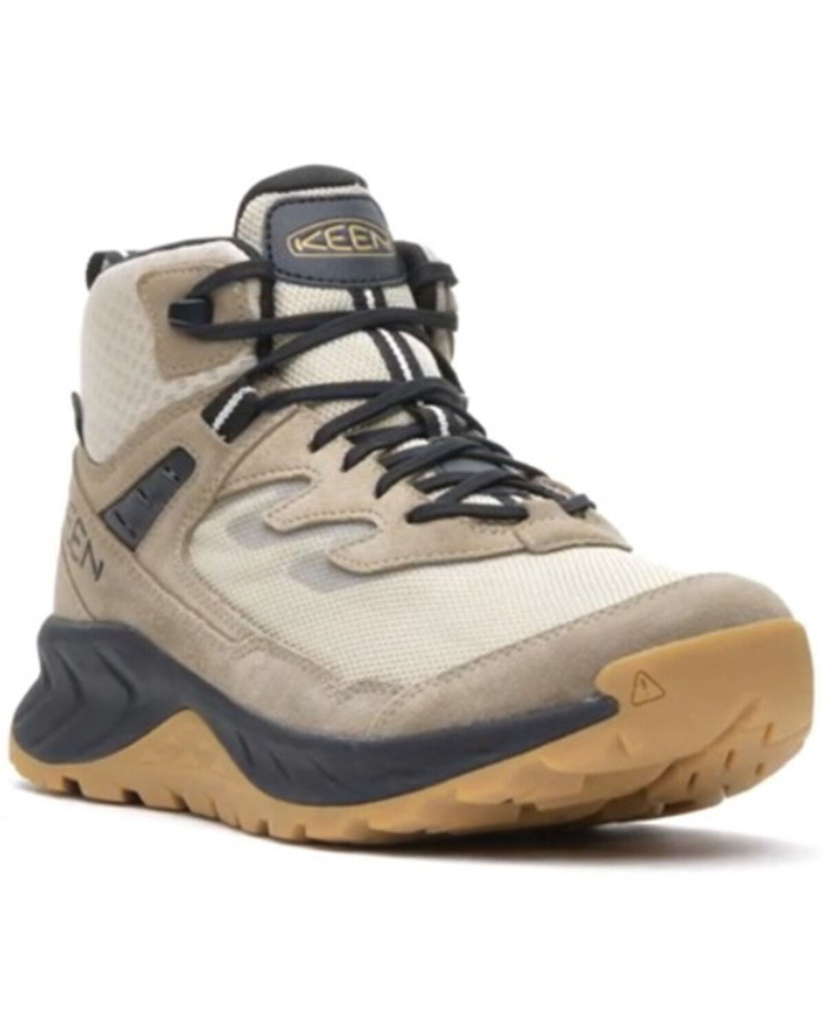 Image #1 - Keen Men's Hightrail Waterproof Hiking Boots - Soft Toe, Cream, hi-res