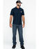 Image #6 - Carhartt Men's Contractors Pocket Short Sleeve Work Polo Shirt, Navy, hi-res