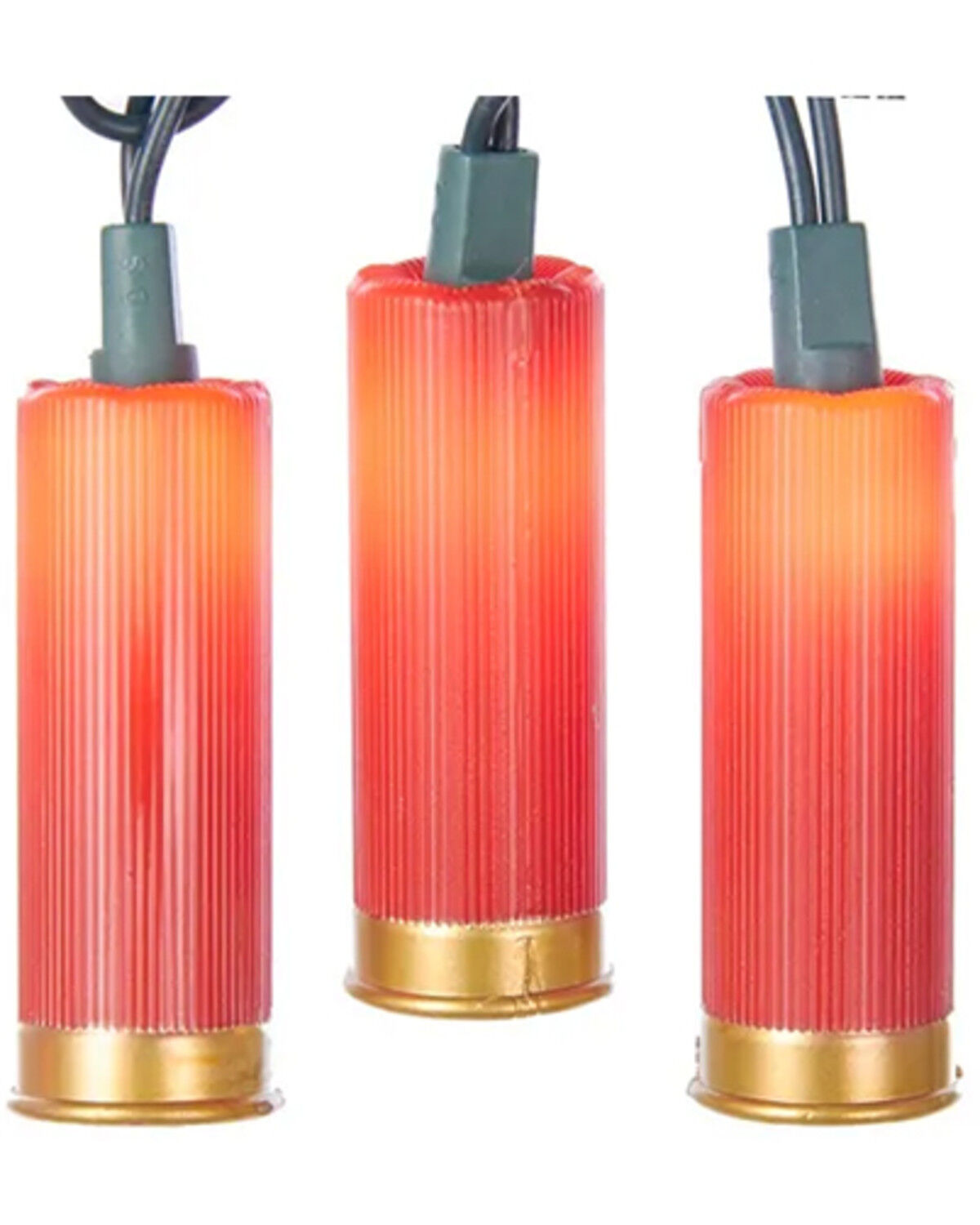 Image #1 - Kurt Adler Shotgun Shell String Light Set, Multi, hi-res