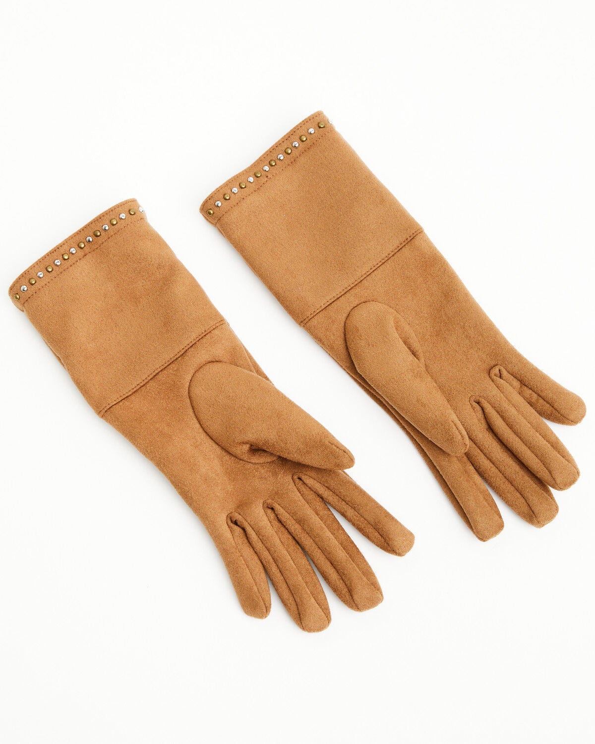 Image #2 - Idyllwind Women's Dorset Mircrosuede Boot Stitch Gloves, Pecan, hi-res