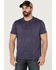 Image #1 - Flag & Anthem Men's Momentum Performance Slub Henley T-Shirt, Navy, hi-res