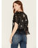 Image #4 - Rock & Roll Denim Women's Star Sequins Fringe Bolero, Black, hi-res