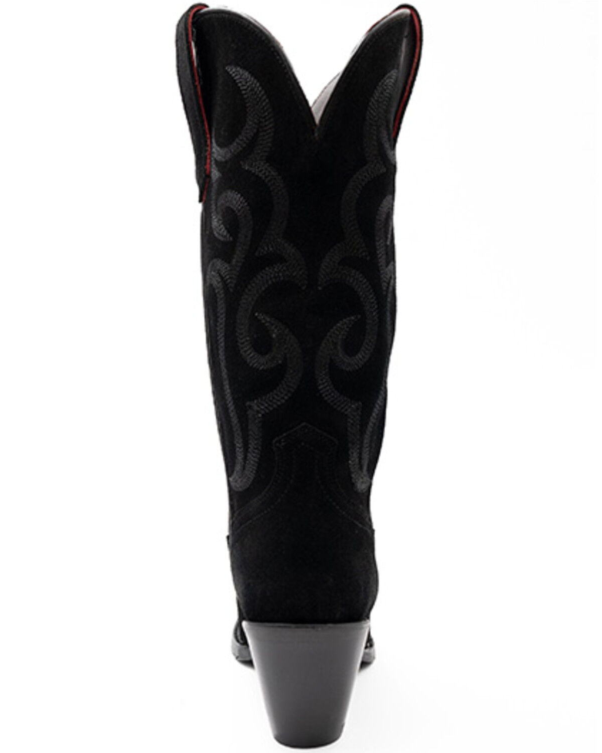 Image #5 - Ferrini Women's Quinn Roughout Western Boots - Round Toe, Black, hi-res