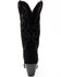 Image #5 - Ferrini Women's Quinn Roughout Western Boots - Round Toe, Black, hi-res