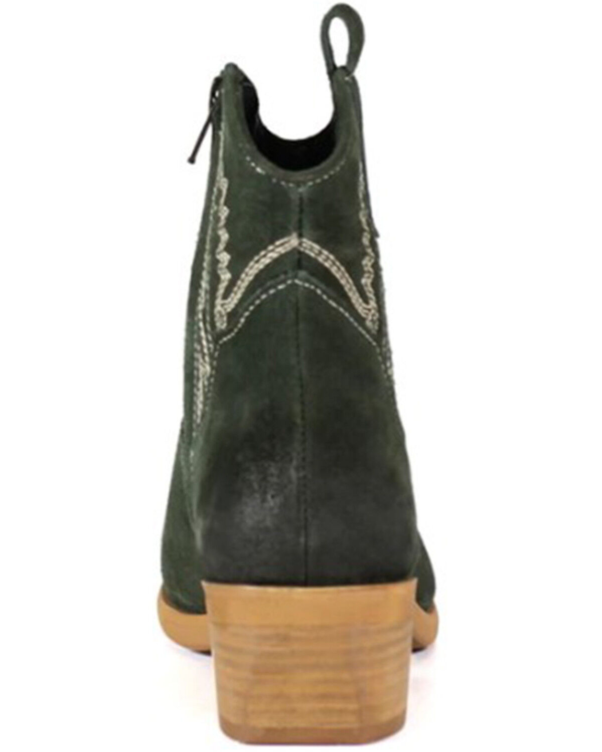 Image #5 - Diba True Women's Get Crackin Western Booties - Snip Toe, Olive, hi-res
