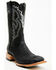 Image #1 - Tanner Mark Men's Exotic Caiman Western Boots - Round Toe, Black, hi-res