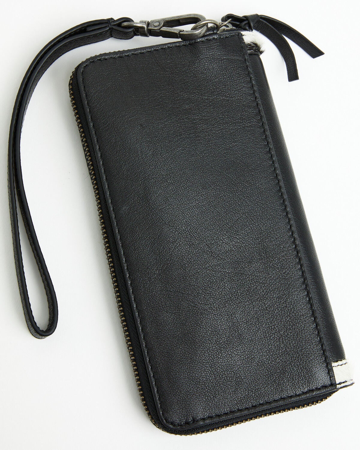 Image #2 - Shyanne Women's Delcy Large Full-Zip Boot Stitch Wallet, Black, hi-res