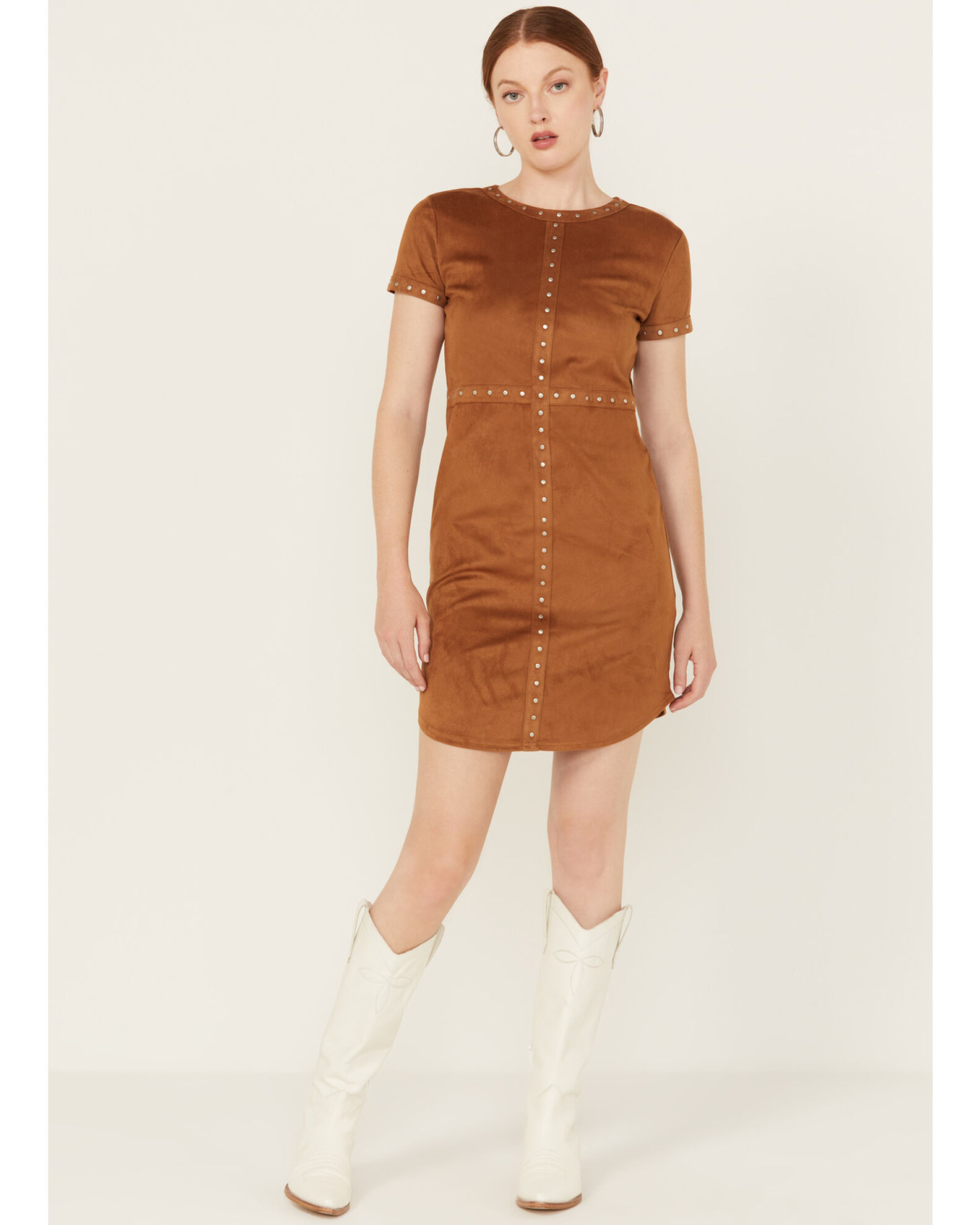 Short suede dress new arrivals